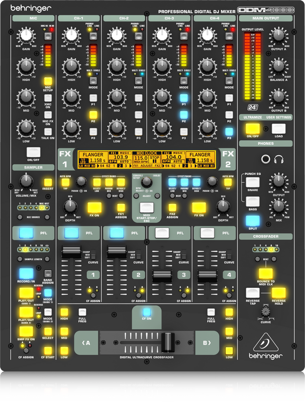 Behringer DDM4000 DJ-микшер2