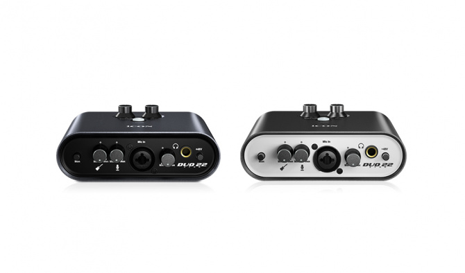 iCON Duo22 Dyna B USB аудио интерфейс, АЦП/ЦАП 24 бит/192 кГц