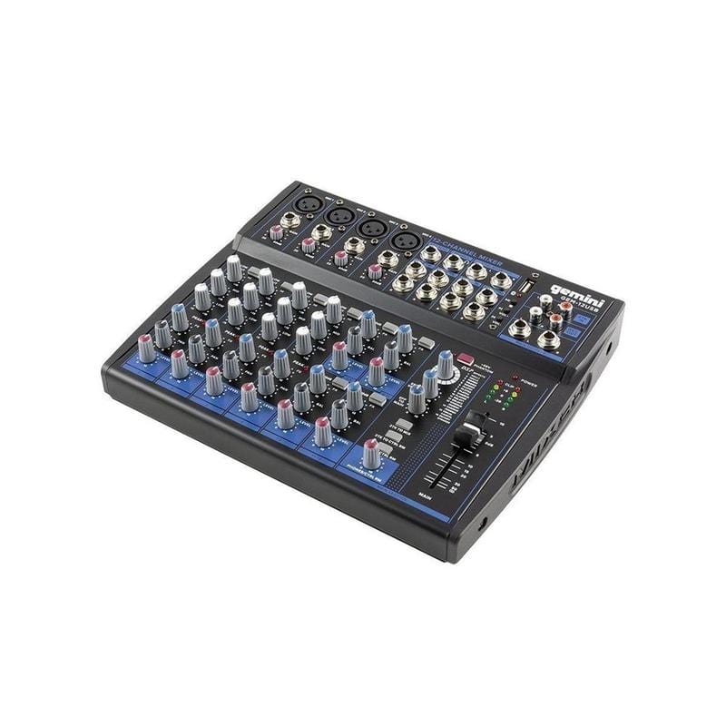 Gemini GEM-12USB 12-ти канальный микшер с Bluetooth2