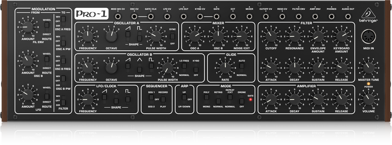 Behringer PRO-1 Аналоговый синтезатор3