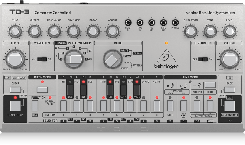 Behringer TD-3-SR Басовый синтезатор3