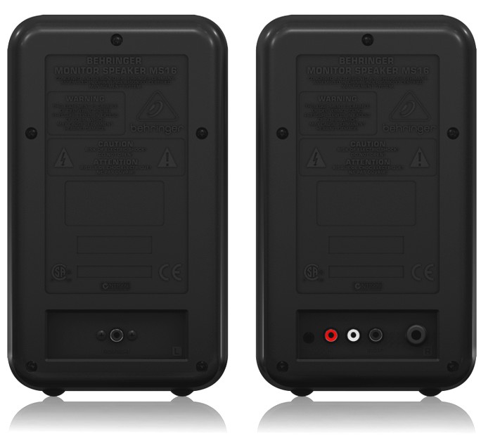 Behringer MS16 Активные студийные мониторы2