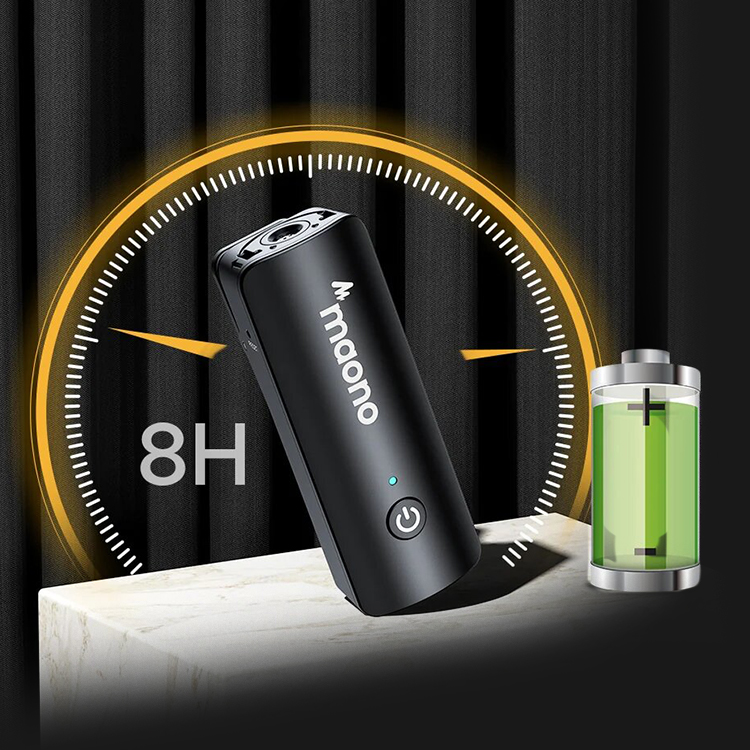 Maono WM600 C1 ультракомпактная двухканальная беcпроводная система, 1 передатчик5