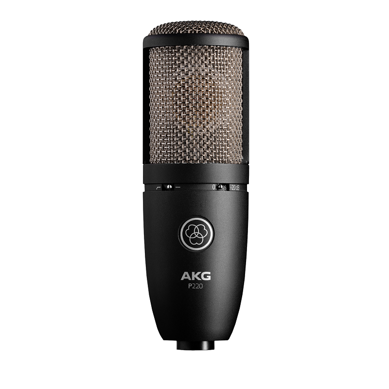 AKG P220 конденсаторный кардиоидный микрофон, мембрана 1"2