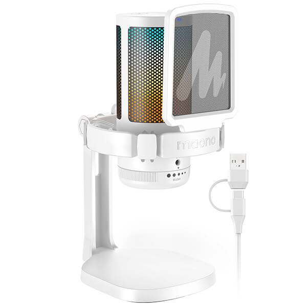 Maono DGM20 (white) USB-микрофон4