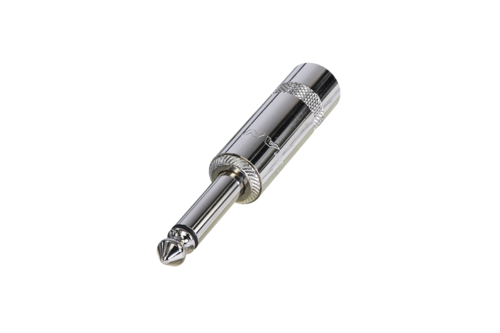 Rean Rean NYS224L кабельный разъем Jack 6.3мм TS (моно), штекер, металический корпус, для кабеля Ø д