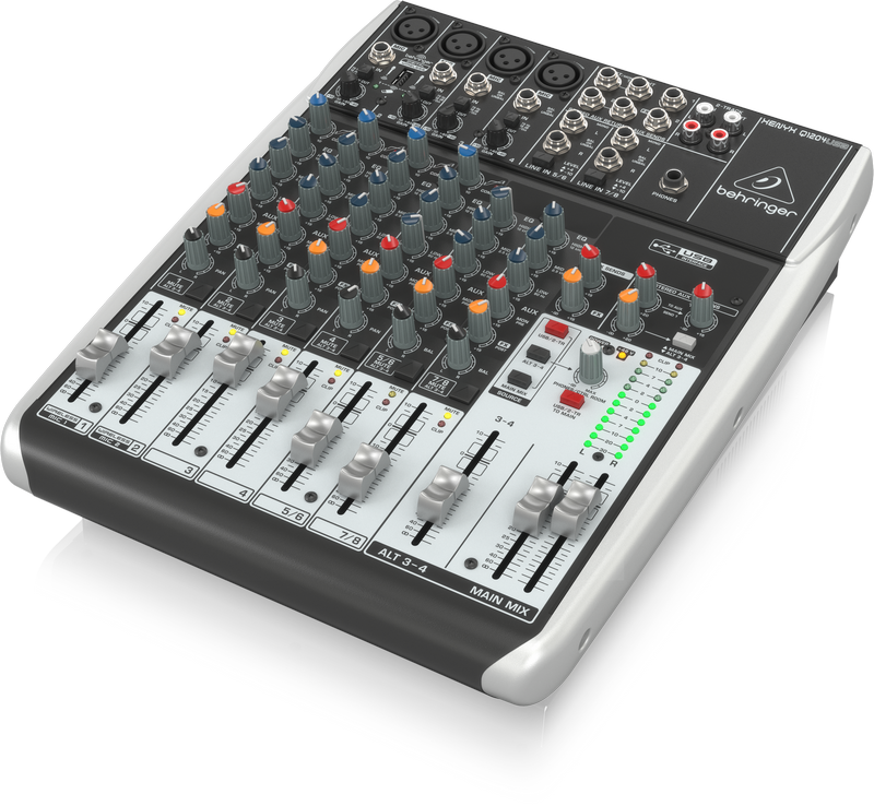 Behringer Q1204USB аналоговый микшер, 10 каналов2