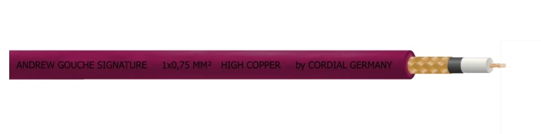 Cordial CSI 6 PP ANDREW GOUCHE гитарный кабель1