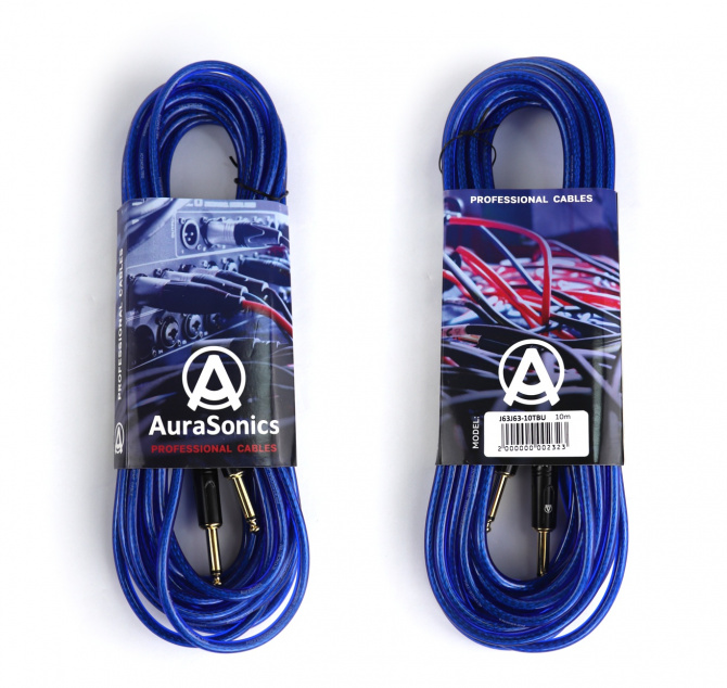 AuraSonics J63J63-10TBU гитарный кабель