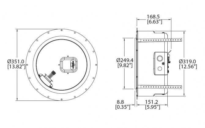 Tannoy BACKCAN CMS 603 PI 16 OHM