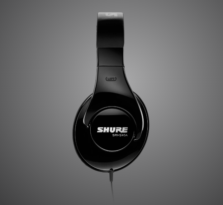 SHURE SRH240A-BK-EFS Наушники профессиональные закрытые 4