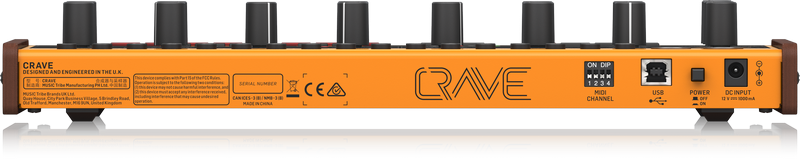 Behringer CRAVE Аналоговый синтезатор3