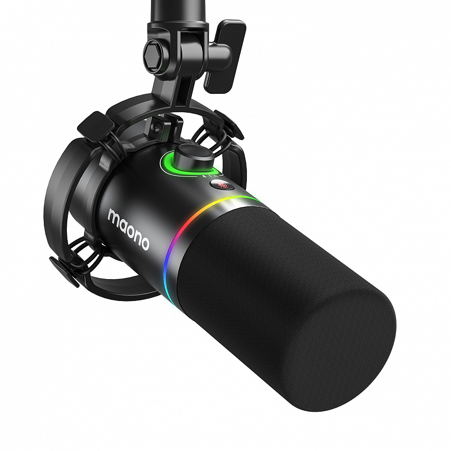 Maono PD200X динамический микрофон, кардиода, UCB-C/XLR выходы, черный2
