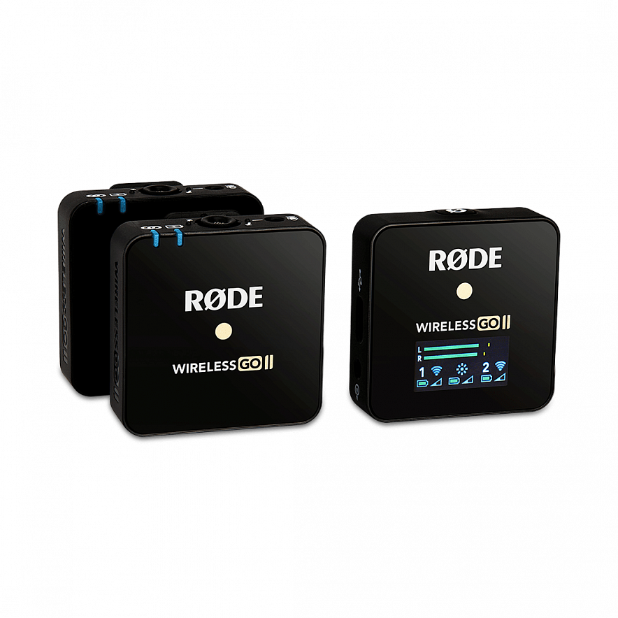 RODE Wireless GO II  ультракомпактная двухканальная накамерная беcпроводная система. 2