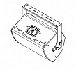 Audiocenter horizontal U-bracket for PF8+ Крепление для АС1