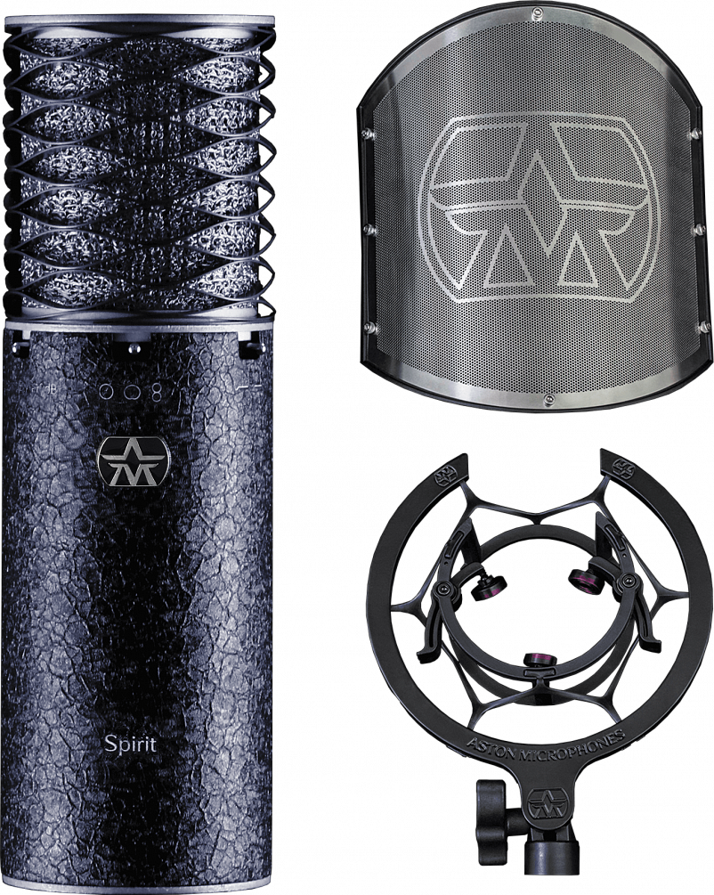 Aston Microphones SPIRIT BLACK BUNDLE Микрофон студийный2