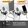 Maono AU-A04E (silver) USB-микрофон6
