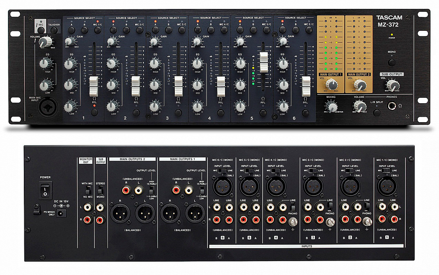TASCAM MZ-3722