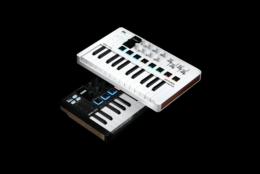 Arturia MiniLAB 3 25 клавишная  MIDI-клавиатура - пэд-контроллер8
