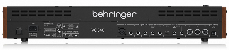 Behringer VOCODER VC340 Синтезатор-вокодер2