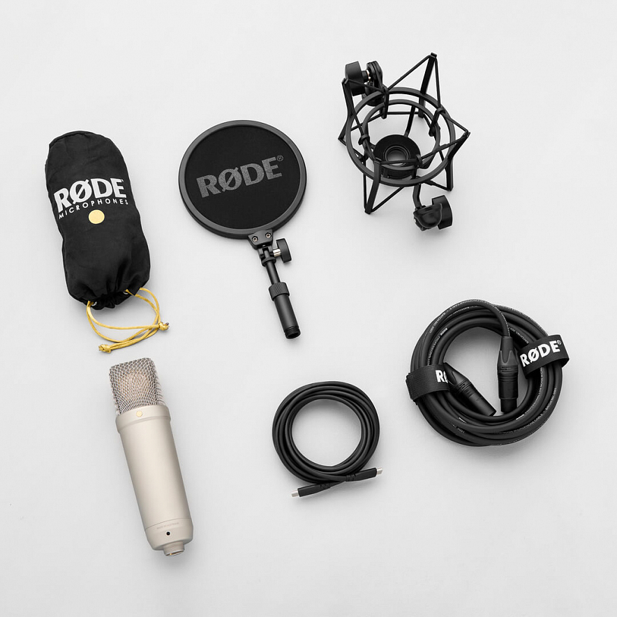 RODE NT1 5th Generation Silver Микрофон студийный14