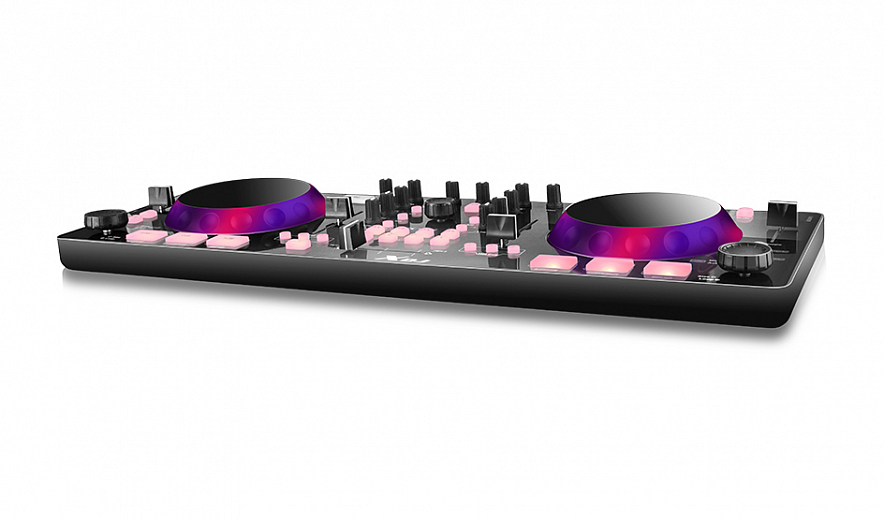 iCON XDJ USB MIDI DJ контроллер с оптическими OptiSenTM scratch дисками3