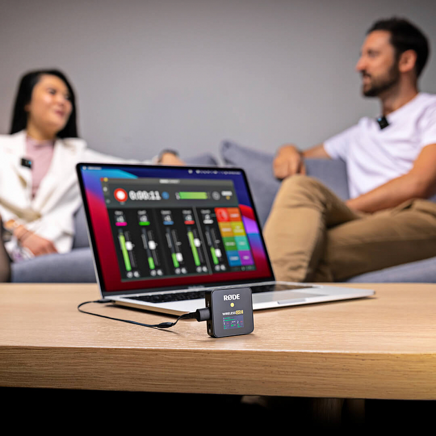 RODE Wireless GO II  Single ультракомпактная двухканальная накамерная беcпроводная система.4