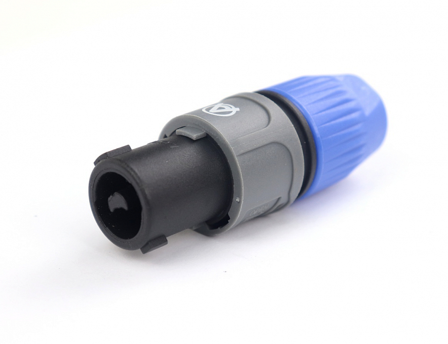 AuraSonics SN2M кабельный разъем 2-контактный speakon male, до 250 В2