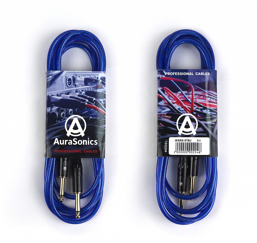 AuraSonics J63J63-3TBU гитарный кабель2