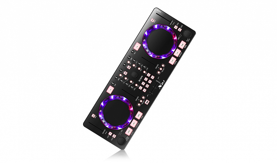iCON XDJ USB MIDI DJ контроллер с оптическими OptiSenTM scratch дисками4