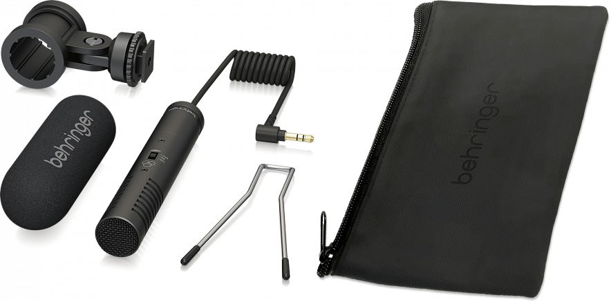 Behringer VIDEO MIC MS накамерный конденсаторный микрофон, двойной капсюль8
