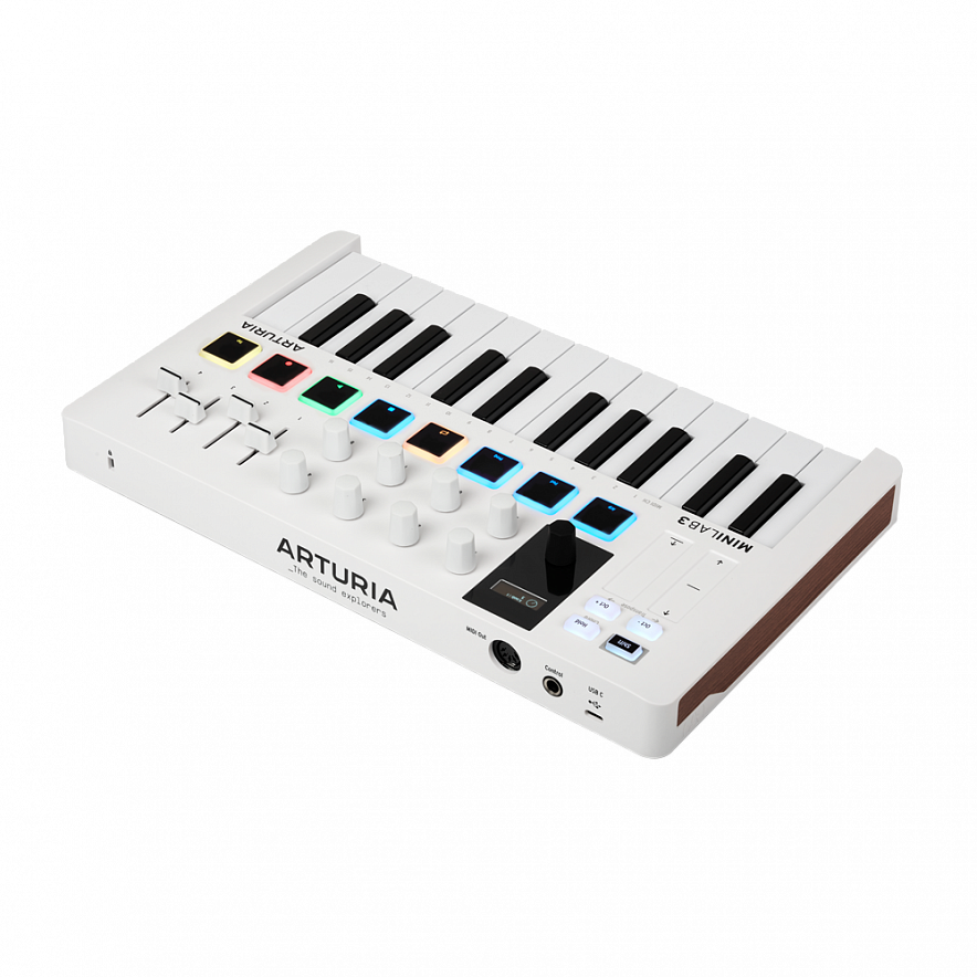 Arturia MiniLAB 3 25 клавишная  MIDI-клавиатура - пэд-контроллер4