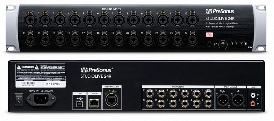 PreSonus StudioLive 24R цифровой микшер/стейджбокс2