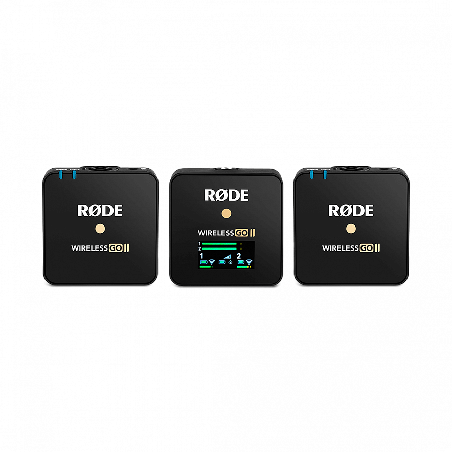 RODE Wireless GO II  ультракомпактная двухканальная накамерная беcпроводная система. 3