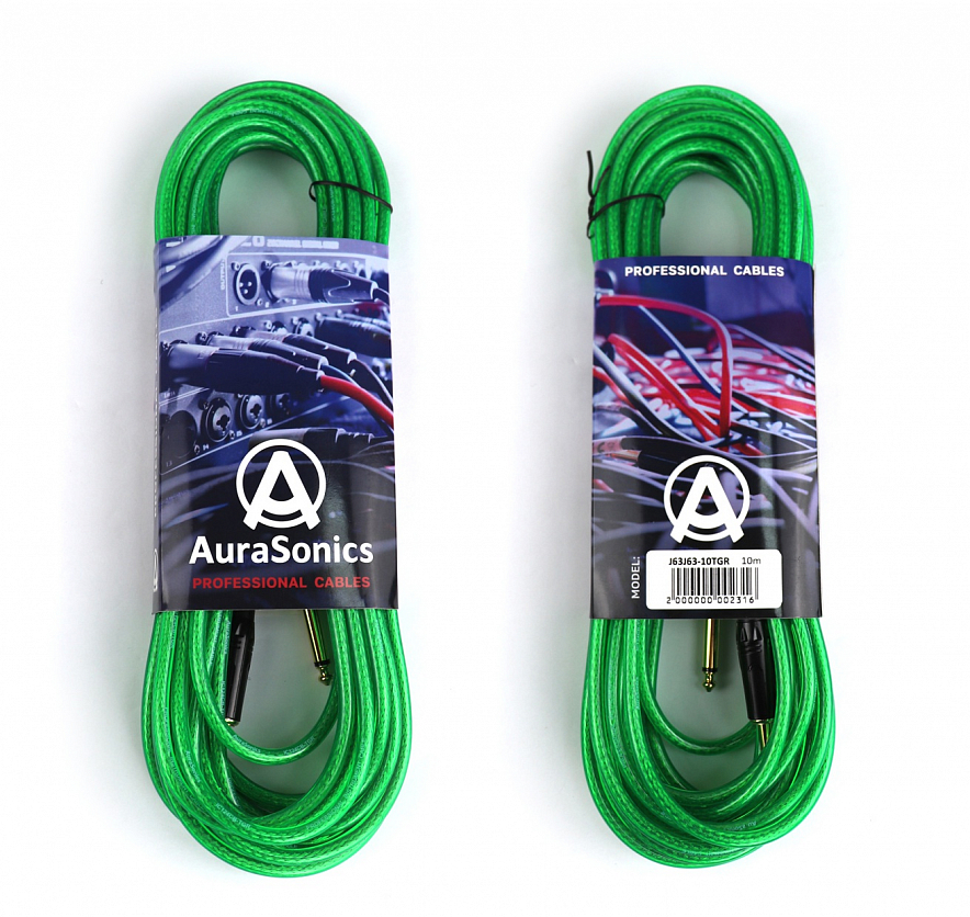 AuraSonics J63J63-10TGR гитарный кабель2