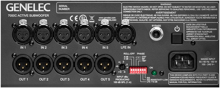 Genelec 7050CPM Активный студийный сабвуфер4