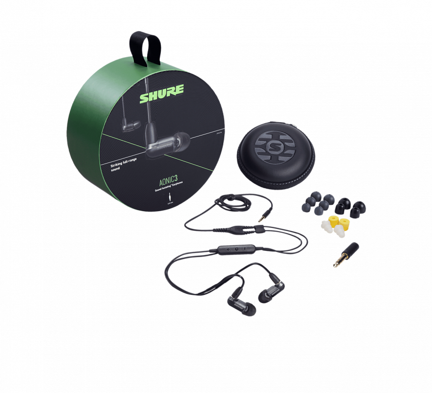 SHURE SE31BAWUNI-EFS AONIC 3 Наушники внутриканальные2