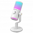 Maono DM30RGB, конденсаторный USB микрофон, частота дискретизации 24bit/48kHz, белый4