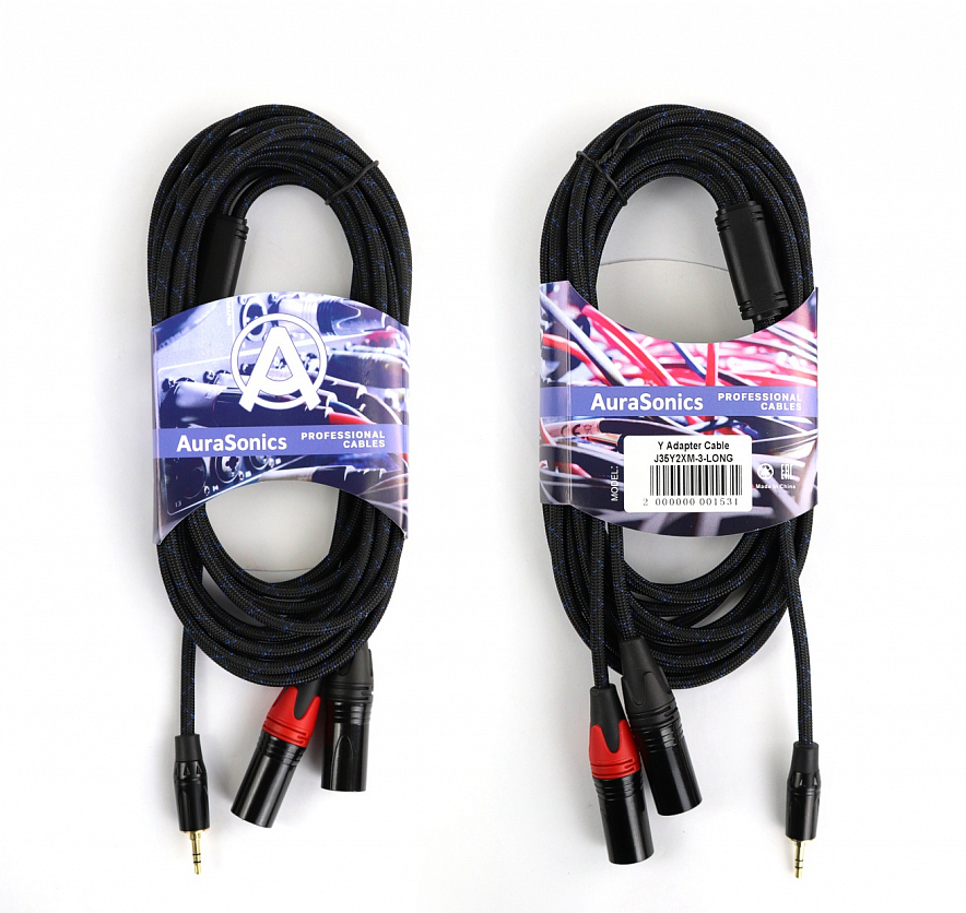 AuraSonics J35Y2XM-3-LONG Y-кабель2