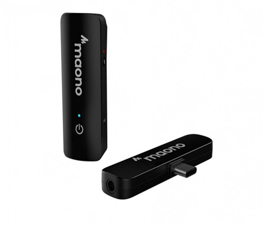 Maono WM600 C1 ультракомпактная двухканальная беcпроводная система, 1 передатчик2