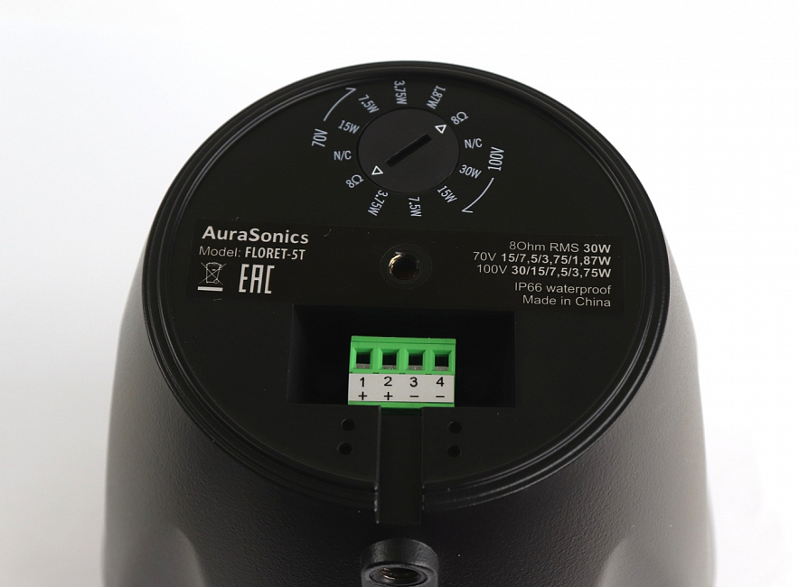 AuraSonics FLORET-5T акустическая система, настенная/подвесная3