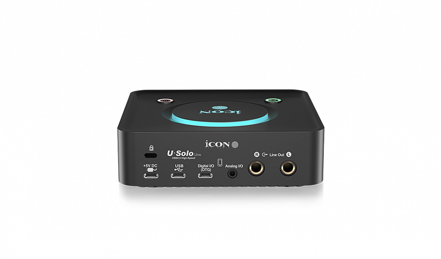 iCON USolo Live USB аудио интерфейс для звукозаписи и стримов3