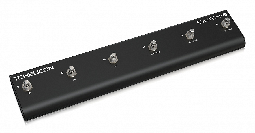 TC Helicon SWITCH-6 Педаль для переключения эффектов2